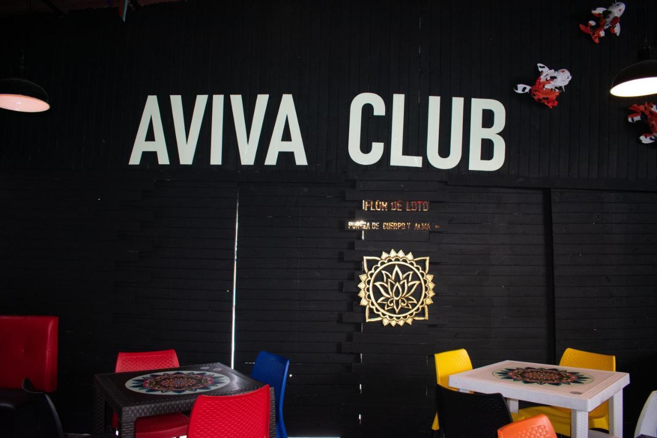 Club Aviva Guatavita - Hostel - Restaurante, Disco & Bar 外观 照片